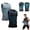 Black+grey, variant on Compression Vest for Men, Comfortable Breathable, and Invisible, Version Ionic Shaping Sleeveless Vest for Men to Build a Perfect Body,Compression Shirt Men