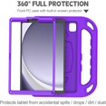 thumbnail image 6 of AVAWO Kids Case for Samsung Galaxy Tab A9 8.7 Inch 2023 & Tab A7 Lite 8.7 Inch 2021, with Built-in Screen Protector Shockproof Handle Stand Kids Case for Samsung Galaxy Tab A9 8.7 Inch 2023 Purple, 6 of 8