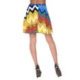 thumbnail image 2 of Women's Chevron Printed Fit and Flare Skirt, 2 of 2