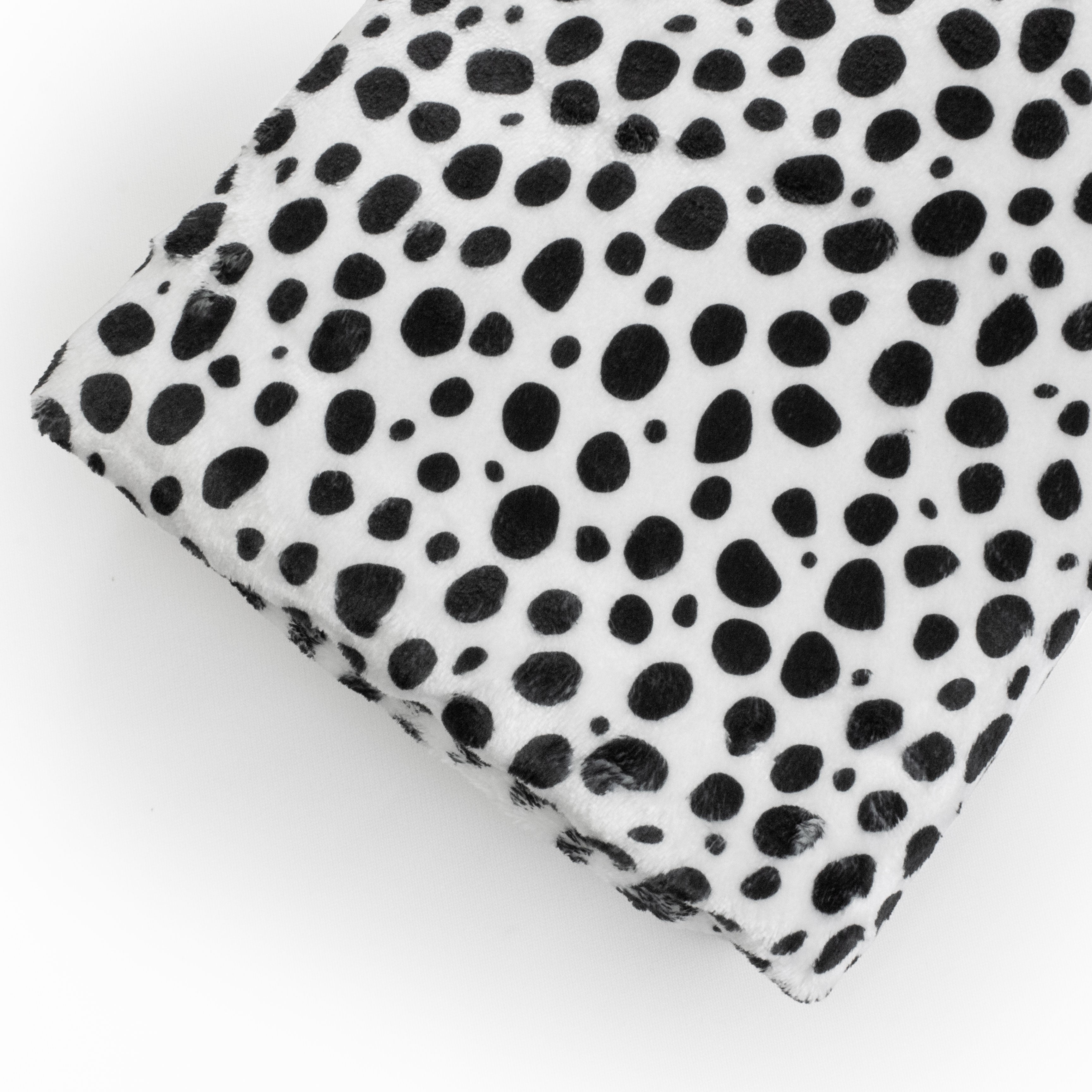 Everything Comfy Cheetah Print Decorative Throw Blanket, 30" X 40", White