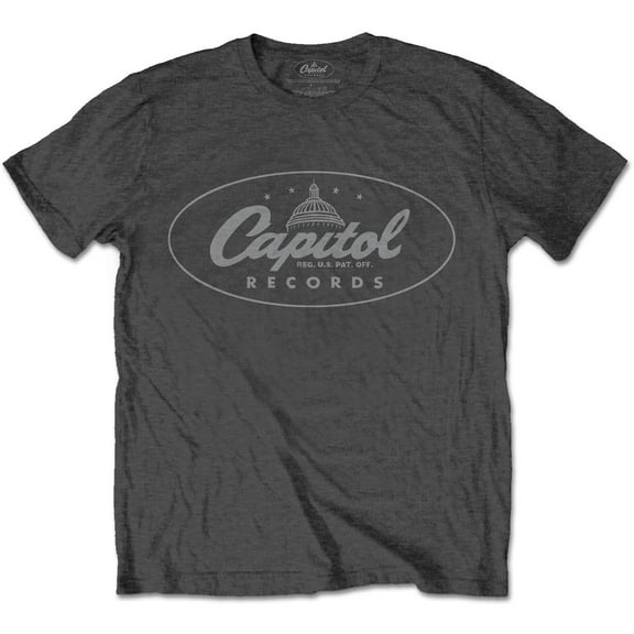 Capitol Records Unisex T-Shirt Logo (Small)