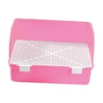 thumbnail image 4 of Caja de para inodoro, jaula cuadrada, caja para ir al baño, bandeja de entrenamiento para conejillos de indias, bandeja de entrenamiento para Rosa, 4 of 8