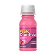 Pepto Bismol Anti Diarrhea and Upset Stomach Reliever Liquid, Cherry, 4 Oz