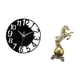 thumbnail image 5 of Reloj de pared grande,Reloj de pared acrílico silencioso de estilo moderno.,Reloj de pared grande de oficina,silencioso,fácil de leer y sencillo.,Figura de escritorio,Estante con estatua de, 5 of 8