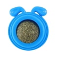 thumbnail image 3 of Aperitivo Multifuncional Y Reemplazable Ayuda Digestiva Rechinar Los Dientes Limpiar Y Lamer Los Dientes Cabeza Perro Con Hierba Gatera Giratoria Dibujos Animados Roco (azul), 3 of 5
