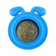 thumbnail image 2 of 6 Uds Bolas Hierba Gatera Plástico Juguete para Gatos Reemplazable Forma Cabeza Perro Suministros () Azul, 2 of 5