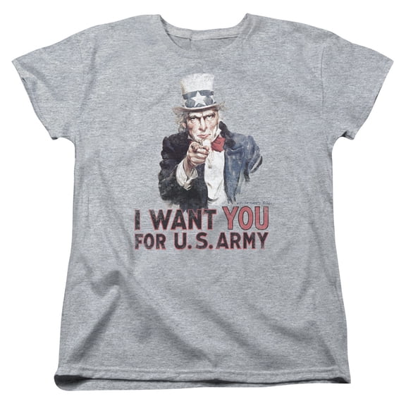 Army - I Want You - Women's Short Sleeve Shirt - Large