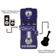 thumbnail image 3 of Pedal de efectos de overdrive para guitarra SCURU Blue, potente ecualizador con ganancia, volumen, graves y agudos, 3 of 8