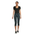 thumbnail image 2 of No Boundaries Juniors Capri Leggings, 2 of 5