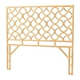 thumbnail image 2 of bali & pari Kalcya Boho Standalone Headboard, Queen, Light Honey, 2 of 6