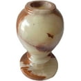 thumbnail image 2 of India Meets India Handicraft Flower Vase with Onyx Marble Decorative Home, Offices, Best Gifting, Made by Awarded Indian Artisan, 2 of 5