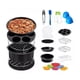 thumbnail image 2 of Juego De 17 Accesorios Universales P/freidora De Aire D/8 In NEGRO, 2 of 5