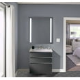 thumbnail image 3 of Vitality Lighted Column Rectangle Mirror YM3640RCFPD4, 3 of 3