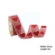 thumbnail image 2 of Cinta roja de San Valentín | Cuerda de poliéster para envolver regalos (1 cm x 10 m) | Suave, resistente al color y lavable a máquina | Para regalos, manualidades y decoración navideña, 2 of 2
