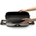 Presto 06857 16inch Electric Foldaway Skillet, Black