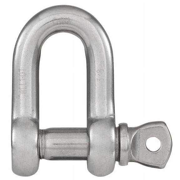 National Hardware 107882 0.38 in. Stainless Steel D Shackle