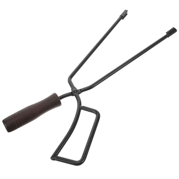 Worgeous  BBQ Carbon Clip Camp Cooking Fire Tongs for Pit Outdoor Fireplace