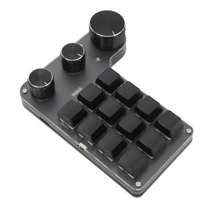Key Keypad,12 Key 3 Knob Key Knob Mechanical Keyboard Mechanical Keyboard Breakthrough Technology