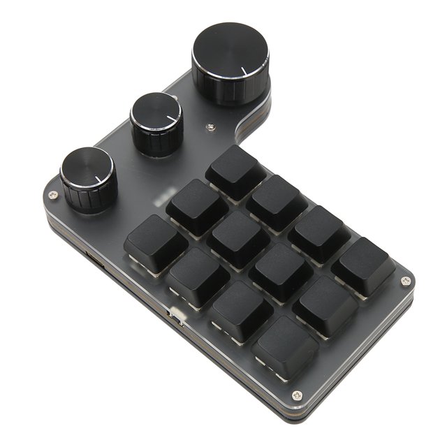 Clavier,12 Clé 3 Knob Key Knoob mécanique clavier mécanique technologie de rupture de clavier