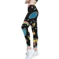 thumbnail image 2 of Ckdifva Crayons Rainbows Hearts Yoga Pants with Pockets for Women Workout Athletic Yoga Leggings, 2 of 7