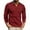 115#Red, variant on Clothing Henley T Shirts for Men Long Sleeve Button Henley T-Shirts Fashion Casual Button Solid Color T Shirt Top Casual Basic Tops