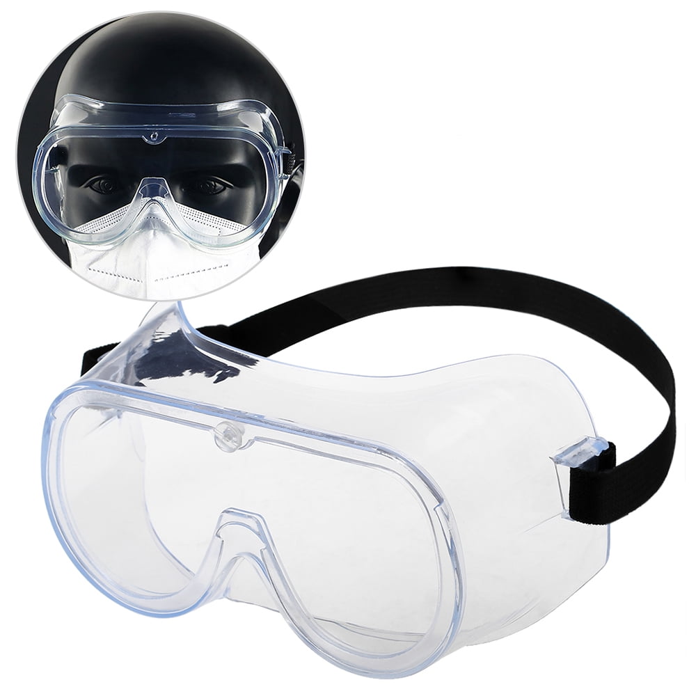 Motorcycle Goggles Fog-proof Helmet Glasses Protective Eyewear w// Adjustable