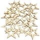 thumbnail image 1 of 100 Piezas Estrella decorativa de madera, Mini rebanadas de estrellas de madera,Estrellas madera manualidades, Diseño Hueco Único, Adecuado para Decoración del Hogar, Fiestas, Manualidades 5cm, 1 of 5