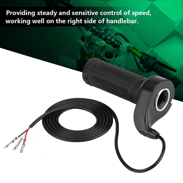 Acelerador universal para motocicleta, scooter eléctrico, velocidad de giro, empuñadura del acelerador con 3 cables Jadeshay A