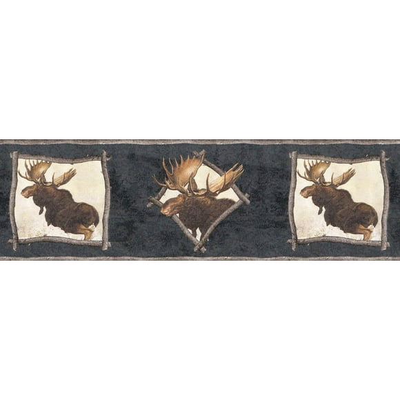 Moose Wallpaper Border 169209