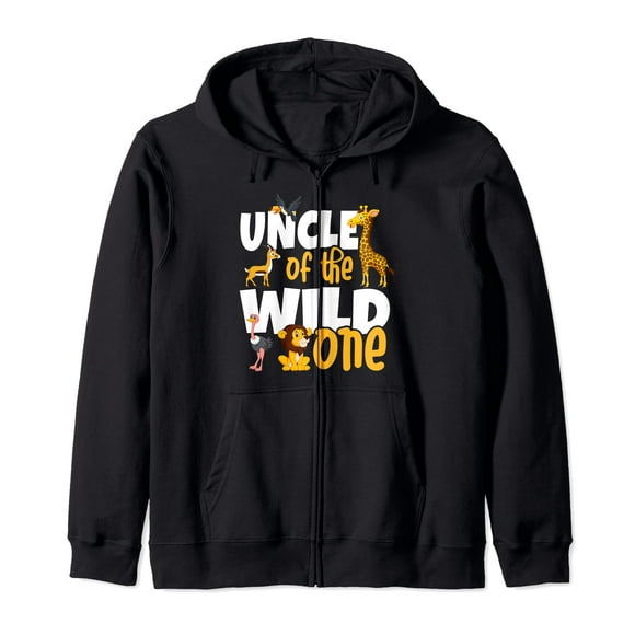 Wild One Zoo Animals Hoodie