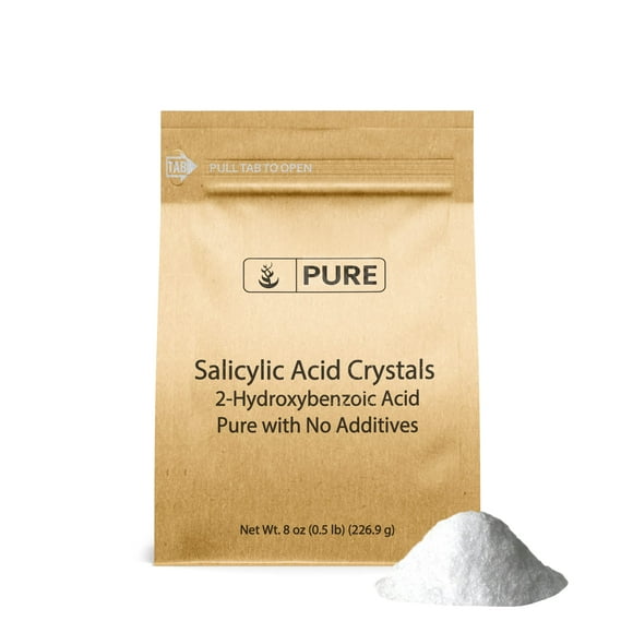 Cristales de ácido salicílico PURE 226.5 g Pure sin aditivos