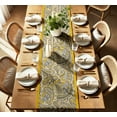 thumbnail image 3 of Vargottam 100% Cotton Table Runner - Double Layered with Side Borders - Table Linen - Paisley Print for Dining, Console & Coffee Tables, 3 of 6