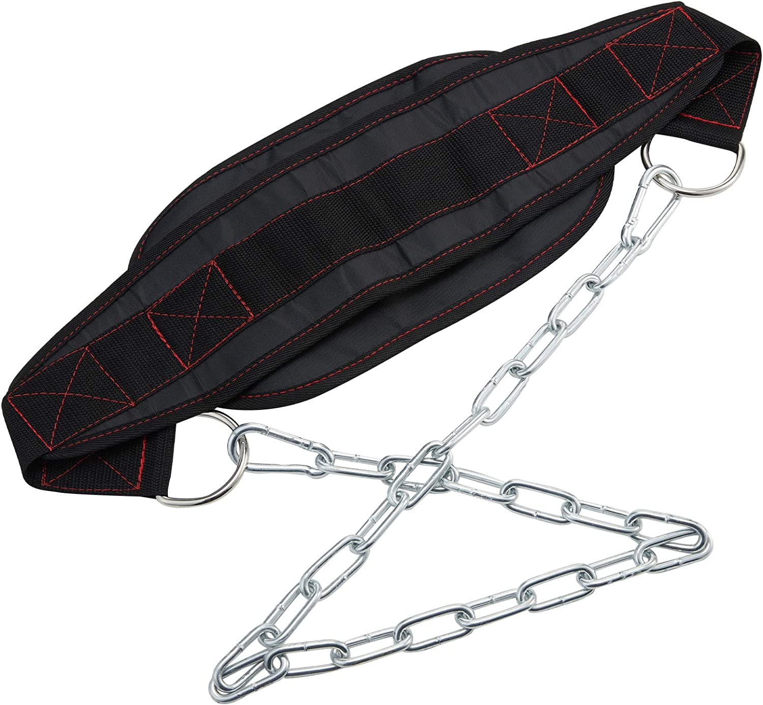 Dip Belt with Chain for Pullups Weight Belt Best Weightlifting Belt