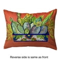 thumbnail image 2 of Swimimng Starfish Indoor/Outdoor Pillow 20x24 Large, 2 of 2