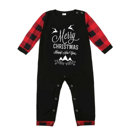 

Christmas Pajamas For Family Long Sleeve Suit Home Sets Merry Christmas Pajamas