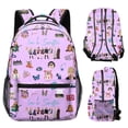 thumbnail image 1 of 3D printed full-print schoolbags for primary and secondary school students, backpack, 1 of 2