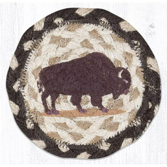 Capitol Importing 31-IC518B 5 x 5 in. IC-518 Buffalo Printed Coaster