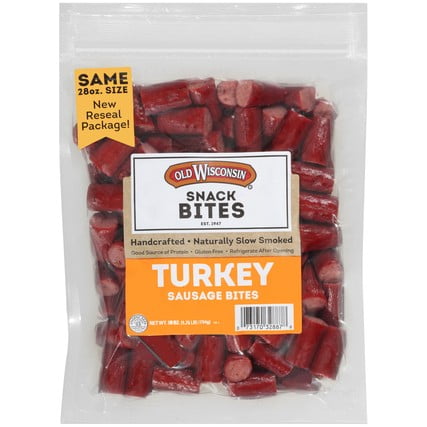 Photo 1 of ***USED*** Old Wisconsin Turkey Snack Bites, 28oz