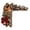 C-8C, variant on JJV Woodland Animal Tree Hollow Door Topper, Winter Christmas Decorations Indoor, 2D Wooden Door Frame Corner Decor, 7.9x7.9 Inch Rustic Nature Wall Art for Entryway