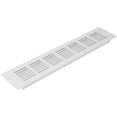 thumbnail image 1 of Sistemas de ventilación con rejilla de ventilación y suministro de aire, aluminio blanco, 1 of 9