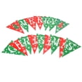 thumbnail image 3 of Drapeaux Triangulaires Bannière Triangle Rouge Vert Drapeau Drapeau Triangulaire Performance Solide, 3 of 8