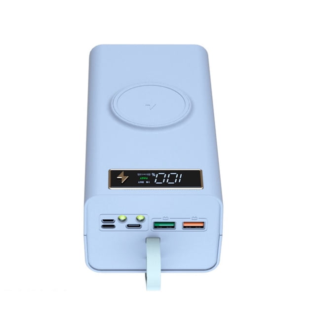 MesaSe 18650 Welding-free Power Bank Battery Charger Box with 3 Lighting Modes