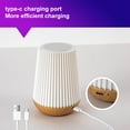 thumbnail image 4 of Ambiente Lámpara Plisada Noche Mesa Inalámbrica USB Toque Recargable 3 Color Sin Escalón Dimmable para La Sala Estar Habitación, 4 of 9