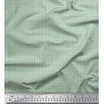 thumbnail image 1 of Soimoi Blue Poly Georgette Fabric Diamond Geometric Printed Fabric 1 Yard 42 Inch Wide, 1 of 5