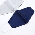 thumbnail image 4 of BalsaCircle 5 Dark Blue Breathable Earloop Cotton Face Masks 2 Layers Protective Covers Pollution Germs Protection Gear, 4 of 6