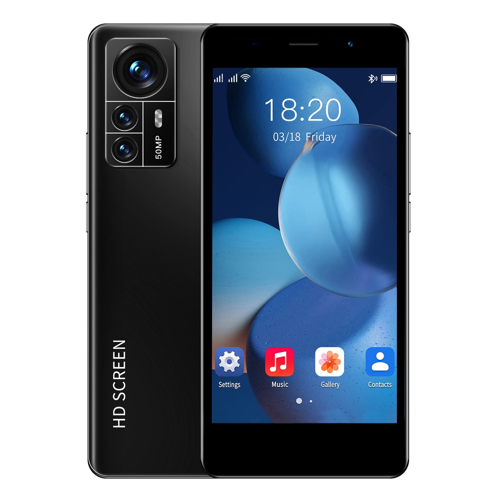 XEOVHV Unlocked 12 Pro Android Smartphone, Black
