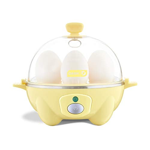Dash Rapid Egg Cooker 6 Egg Capacity Electric Egg Cooker for Hard Boiled Eggs, Poached Eggs