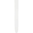 thumbnail image 2 of Basic Classic Leather Guitar Strap, White, 2 of 5