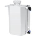 thumbnail image 1 of GFDYREE Radiator Coolant Overflow Tank, Coolant Recovery Tank Aluminum 2L Silver, 1 of 7
