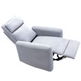 thumbnail image 4 of Bedroom Resting Sofa Soft Surface Sofa with Four Removable Armrests and Two Backrests - Gray, 4 of 8
